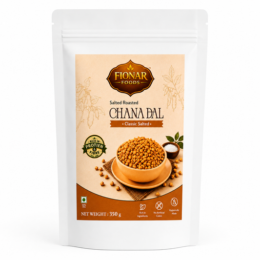 Salted Roasted Chana Dal | Crispy Indian Snack | Indian Snacks | 350g